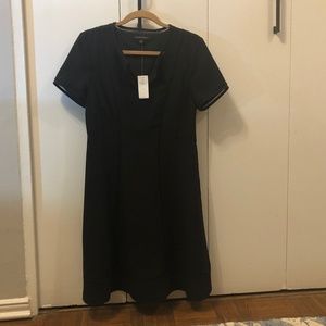 Banana Republic NWT Black Short Sleeve Dress